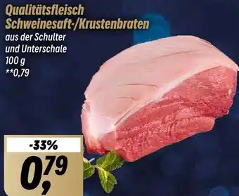 Simmel Qualitätsfleisch Schweinesaft-/Krustenbraten 100 g Angebot