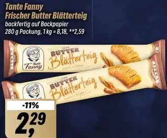 Simmel Tante Fanny Frischer Butter Blätterteig 280 g Packung Angebot