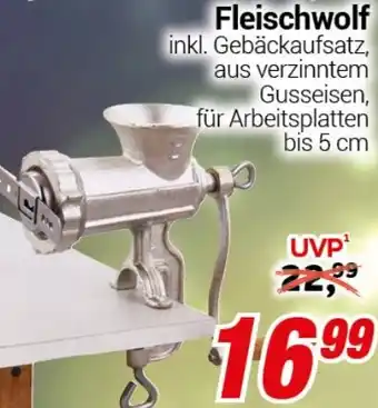 CENTERSHOP Fleischwolf Angebot