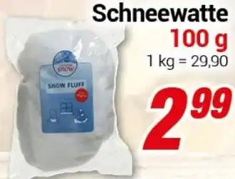 CENTERSHOP Schneewatte 100 g Angebot