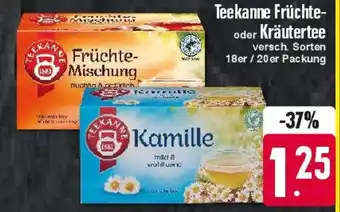 Edeka Teekanne Früchte-oder Kräutertee versch. Sorten 18er / 20 er Packung Angebot