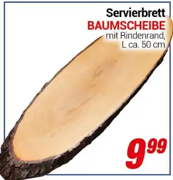 CENTERSHOP Servierbrett BAUMSCHEIBE Angebot