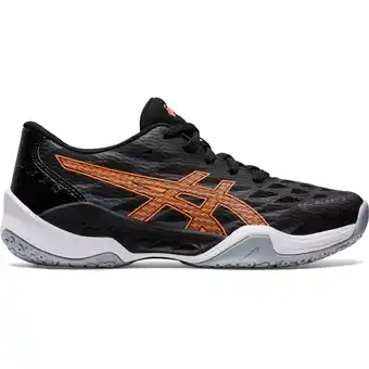 Intersport Asics kinder handballschuhe gel-blast 3 gs black/shocking orange 36 Angebot