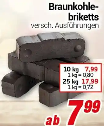 CENTERSHOP Braunkohlebriketts 10 kg Angebot