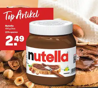 Handelshof FERRERO Nutella 450 g Glas Angebot