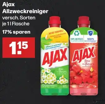 Handelshof Ajax Allzweckreiniger versch. Sorten je 11 Flasche Angebot