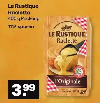 Handelshof Le Rustique Raclette 400 g Packung Angebot