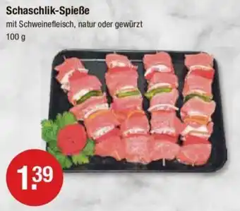 V Markt Schaschlik-Spieße 100 g Angebot