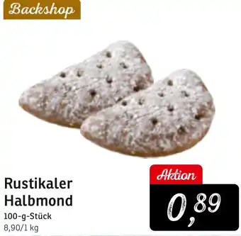 KONSUM Rustikaler Halbmond 100-g-Stück Angebot