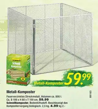 Floraland Metall-komposter Angebot