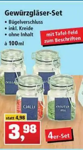 Thomas Philipps Gewürzgläser-set Angebot