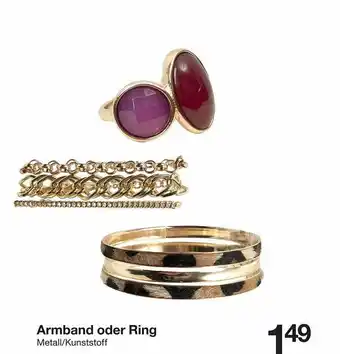 Zeeman Armband Oder Ring Angebot