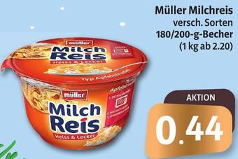 Markant Markt Müller Milchreis 180/200 g Becher Angebot