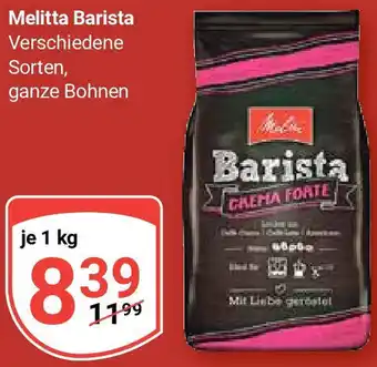 Globus Melitta Barista 1 kg Angebot