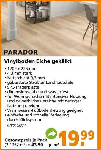 hela Vinylboden Eiche gekälkt Angebot