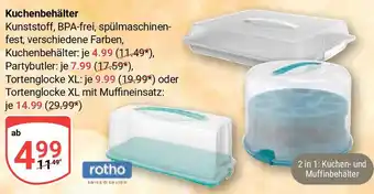 Globus Rotho Kuchenbehälter Angebot