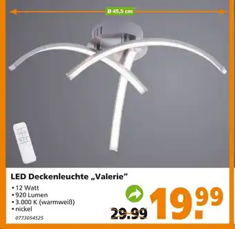 hela LED Deckenleuchte Valerie Angebot