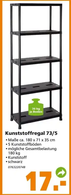 hela Kunststoffregal 73/5 Angebot