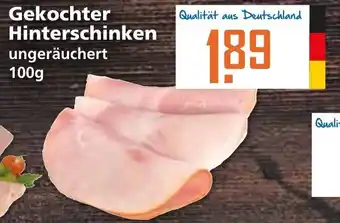 Klaas und Kock Gekochter Hinterschinken 100g Angebot