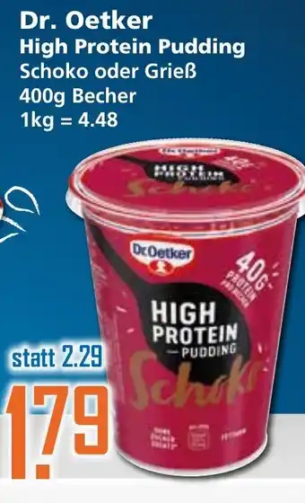 Klaas und Kock Dr. Oetker High Protein Pudding 400g Angebot