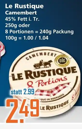 Klaas und Kock Le Rustique Camembert 240g/250g Angebot