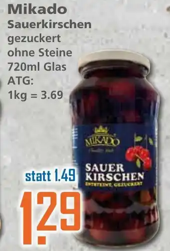 Klaas und Kock Mikado Sauerkirschen 720ml Angebot