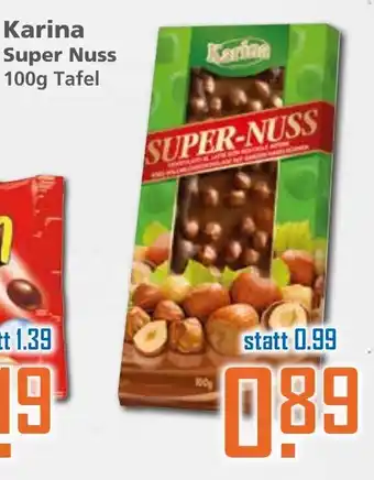 Klaas und Kock Karina Super Nuss 100g Angebot