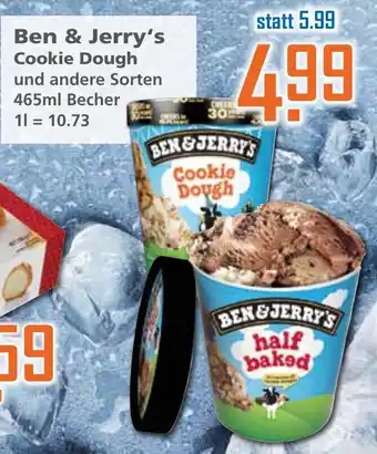 Klaas und Kock Ben & Jerry's Cookie Dough 465ml Becher Angebot