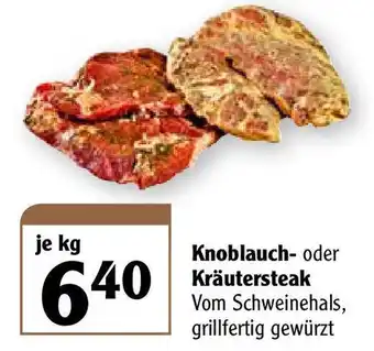 Globus Knoblauch oder Kräutersteak Angebot