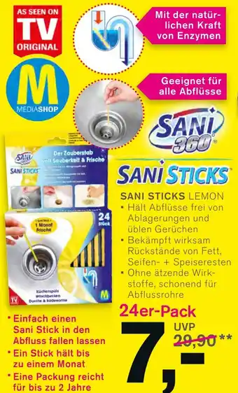 KODi SANI STICKS LEMON 24er-Pack Angebot