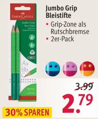 Rossmann Jumbo Grip Bleistifte Angebot