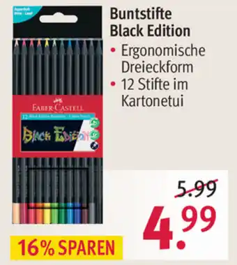 Rossmann Buntstifte Black Edition Angebot
