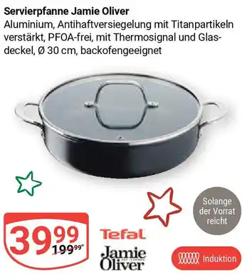 Globus Tefal Servierpfanne Jamie Oliver Angebot