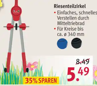 Rossmann Riesenteilzirkel Angebot