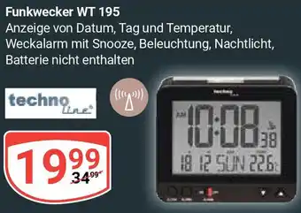 Globus techno Line Funkwecker WT 195 Angebot