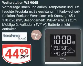 Globus techno line Wetterstation WS 9065 Angebot