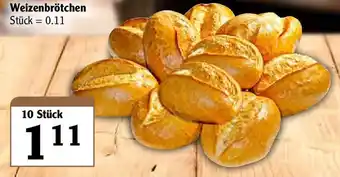 Globus Weizenbrötchen Angebot