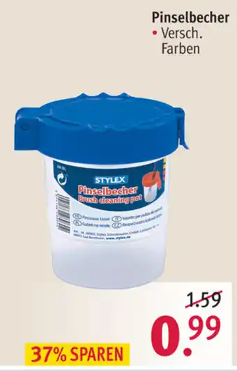 Rossmann Pinselbecher Angebot