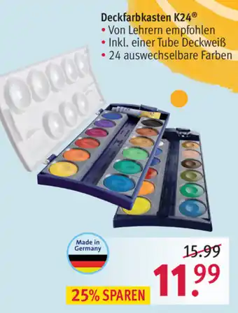 Rossmann Deckfarbkasten K24 Angebot