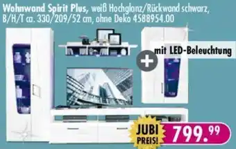 Möbel Boss Wohnwand Spirit Plus Angebot