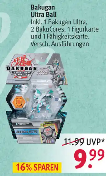 Rossmann Bakugan Ultra Ball Angebot