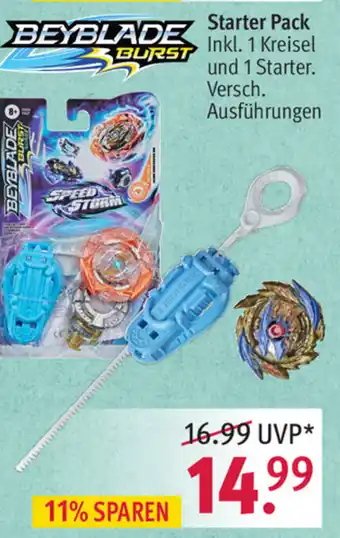 Rossmann Beyblade Burst Starter Pack Angebot