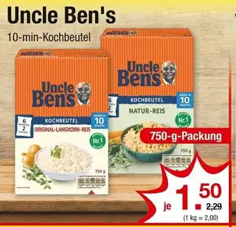 Zimmermann Uncle Ben's 750g Angebot