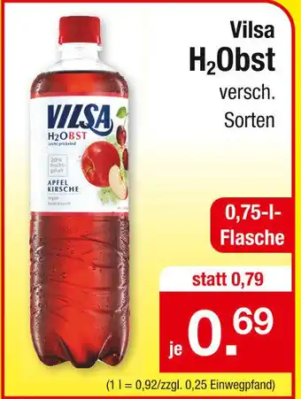 Zimmermann Vilsa H2Obst 0,75L Angebot