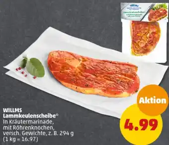 PENNY WILLMS Lammkeulenscheibe Angebot