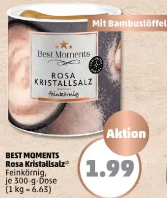 PENNY Best Moments Rosa Kristallsalz 300 g Dose Angebot