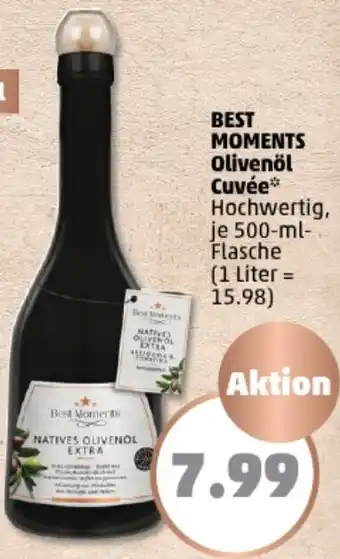 PENNY BEST MOMENTS Olivenöl Cuvée 500 ml Flasche Angebot