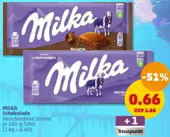 PENNY MILKA Schokolade 100 g Tafel Angebot