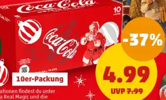 PENNY COCA-COLA Friendspack 10 x 0,33 Liter Dose Angebot