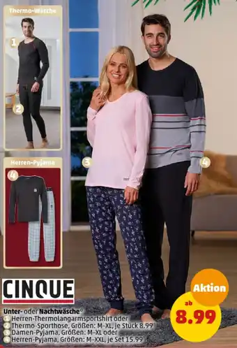 PENNY CINQUE Unter oder Nachtwäsche Angebot
